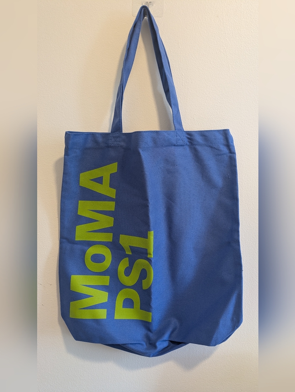 MOMA Ps 1 Tote Limited Edition 50th Anniversary Block Party Blue Lime Green